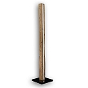 Lampadaire WÜDSCHNAU HOIZ Tunable White, avec variateur tactile IP20, bois, noir gradable
