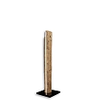 Lampadaire WÜDSCHNAU HOIZ Tunable White, avec variateur tactile IP20, bois, noir gradable