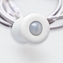 ISOLED motion detector MINI AMP, white