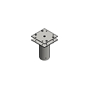 ISOLED Traverse 3 fois, 5 fois, gris