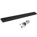 ISOLED Lampe suspendue RASTER IP42, noir gradable