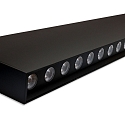 ISOLED Lampe suspendue RASTER IP42, noir gradable