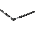 ISOLED Connecteur en L LINKLINE50, noir