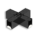 Connecteur en X LINKLINE50, noir