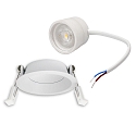 ISOLED Projecteur encastr� BACK68 pivotant IP20, blanche gradable