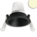 Projecteur encastr� BACK68 pivotant IP20, noir gradable