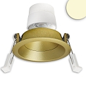 Projecteur encastr� BACK68 pivotant IP20, or gradable
