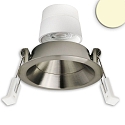 Projecteur encastr� BACK68 pivotant IP20, nickel gradable