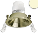 Projecteur encastr� BACK68 pivotant IP20, laiton gradable