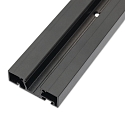 profil� pour rideaux CURTAIN 10 ONE 1 voie, noir
