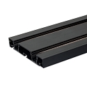 profil� pour rideaux CURTAIN 10 DOUBLE 1 voie, noir