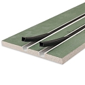 ISOLED Plaque de montage PLASTER 10 DOUBLE avec couverture