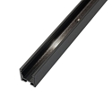 profil� pour rideaux CURTAIN 10 ONE FLAT 1 voie, noir