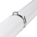 ISOLED linear luminaire HP2 IP69K, opal, white  50W 8300lm 6000K CRI 80-89 150cm