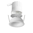 Projecteur encastré BACK32 rond, reculer IP20, blanche gradable