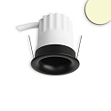 Projecteur encastr� BACK32 rond, reculer IP20, noir gradable