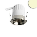 Projecteur encastr� BACK32 rond, reculer IP20, acier inoxydable gradable