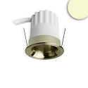 Projecteur encastr� BACK32 rond, reculer IP20, laiton gradable