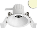 Projecteur encastr� BACK45 rond, reculer IP20, blanche gradable