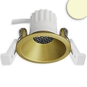 Projecteur encastr� BACK45 rond, reculer IP20, or gradable