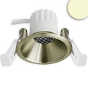 Projecteur encastr� BACK45 rond, reculer IP20, laiton gradable