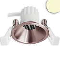 Projecteur encastr� BACK45 rond, reculer IP20, or rose gradable