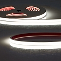 fully siliconised LED strip  FC940 FLEXTUBE 240LED/M - 250CM / 2XMINIAMP with plug opal, transparent, white