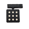 ISOLED 3-phase spot MATRIX swivelling, rotatable IP20, black 