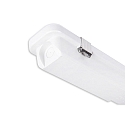 ISOLED damp-proof luminaire SL POWERSWITCH ON-OFF - 60CM / 14-20W impact resistant, switchable, multipower IP66, light grey 