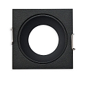 Cadre de montage MR11/GU10 MINI SPOT angulaire, noir