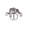 ISOLED mounting bracket Z62 SURF12 BORDERLESS FLAT, silver