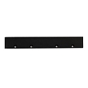 Embout EC 128 CURTAIN 10 DOUBLE 2 pi�ces, noir