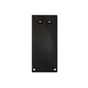 Embout EC130 CURTAIN 10 ONE HIGH 2 pi�ces, noir