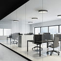 ISOLED Luminaire de plafond DN400 PHASE CCT Switch, multipower IP44, noir gradable