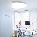 ISOLED Luminaire de plafond DN1000 PHASE CCT Switch, multipower IP44, blanche gradable