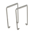 bracket HALON Z64, silver