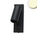 Lampe de lecture avec connexion USB, noir 