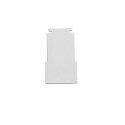 Embout TRACK48 FLAT H25 2 pi�ces, avec couverture, blanche