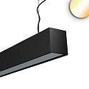 Luminaire � suspension PROLAMP40ID 250CM - 125W OPAL+ / SYS-PRO / CCT+3000K haut bas, CCT Switch, contr�lable par Sys-Pro