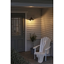 Konstsmide Luminaire mural VEGA MINI E27 IP44, noir  gradable