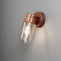 Konstsmide Luminaire mural d’extérieur VEGA sans abat-jour E27 IP54, cuivre gradable