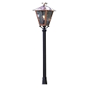 T�te de luminaire FENIX E27 IP23, cuivre, couleurs fum�e