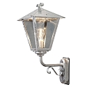 Konstsmide Luminaire mural d�ext�rieur BENU E27 IP23, couleurs fum�e, acier