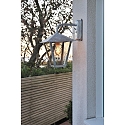 Konstsmide Luminaire mural d�ext�rieur BENU Bas E27 IP23, couleurs fum�e, acier