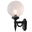 Luminaire mural d'extérieur ORION E27 IP23, noir , transparent