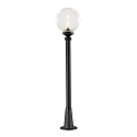 Luminaire d'allées ORION E27 IP44, noir , transparent