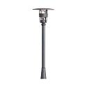 Tête de luminaire FREJA E27 IP23, noir , transparent