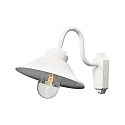 Konstsmide Luminaire mural d'extérieur VEGA E27 IP23, transparent, blanche