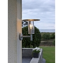 Konstsmide Luminaire mural d�ext�rieur MODE r�sistant aux chocs E27 IP54, acier, transparent