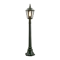 Konstsmide Path luminaire FIRENZE, E27 max. 100W, green, aluminium / clear glass